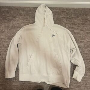 White Nike hoodie